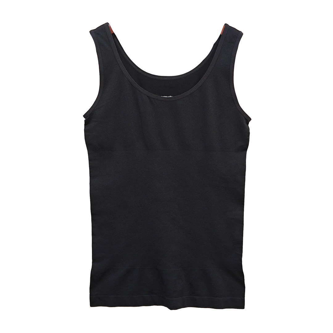 5155#背心收腹衣女背心打底运动瑜伽时尚女士黑色修身无袖百搭