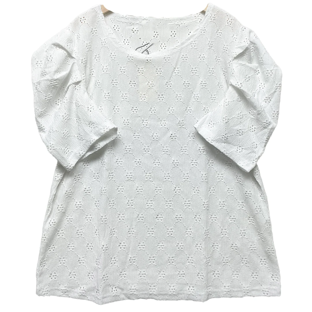 9596#圆领上衣潮流时尚百搭休闲舒适夏季