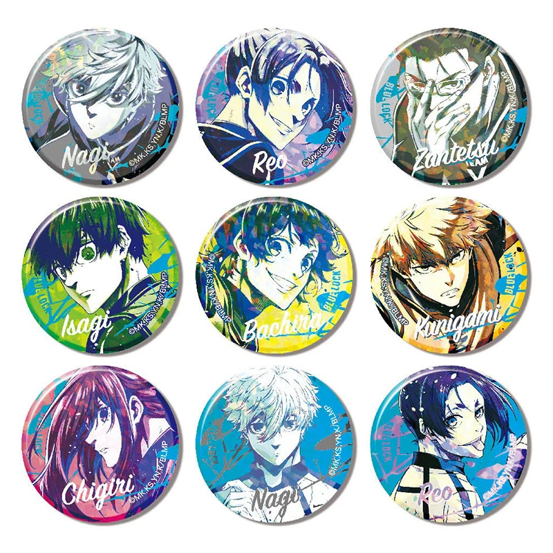 蓝色监狱 水彩 吧唧 剧场版 动漫徽章