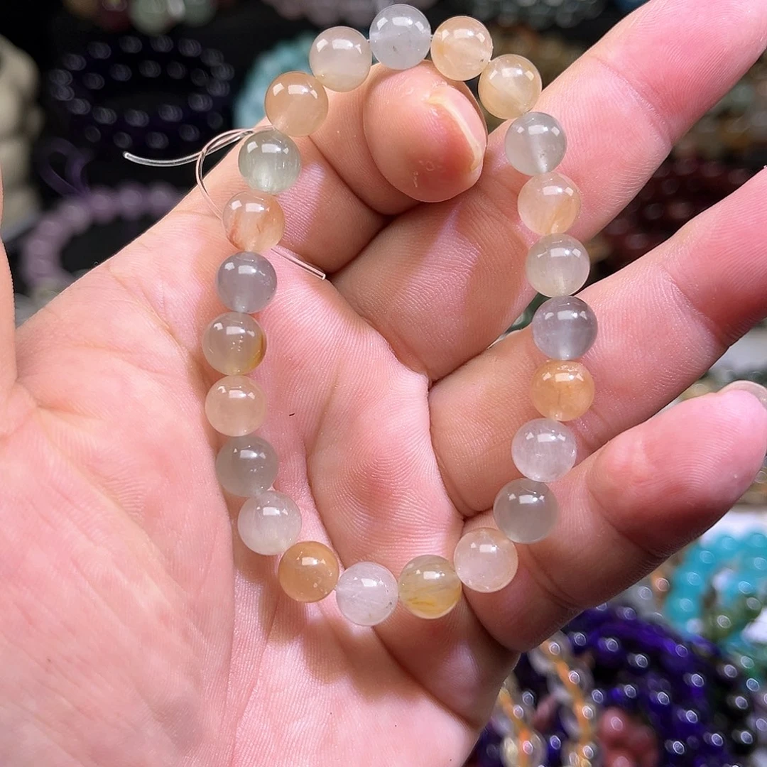 水晶手串未镶嵌天然水晶未镶嵌