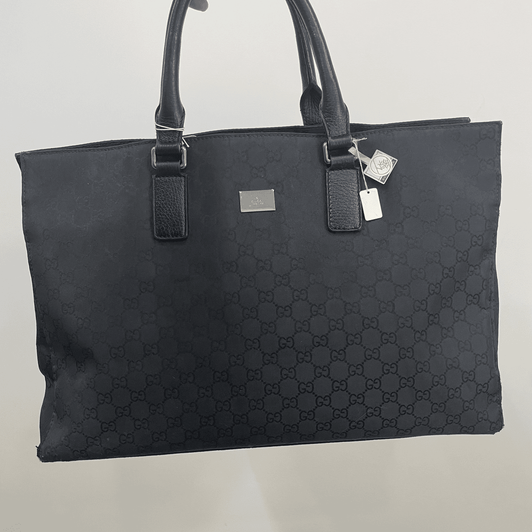 95新 GUCCI/古驰 黑古驰 手提包尺寸： 40×28×13编码：8362479