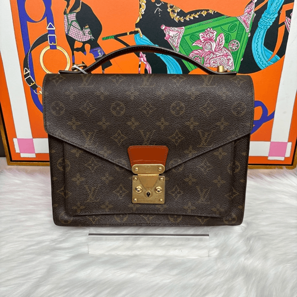95新 LouisVuitton/路易威登 【娃娃中仓精选】27*21*7蒙梭7809192