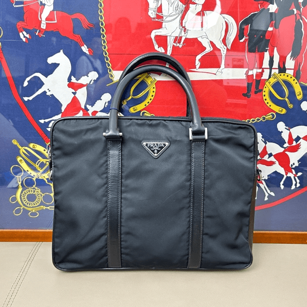 95新 Prada/普拉达 普拉达/Prada 手提包尺寸32x25x7编码：8486247