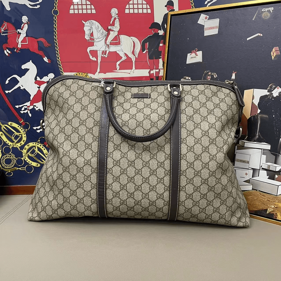 95新 GUCCI/古驰 古驰 老花手提包 长40宽5.5高30编码: 7967801