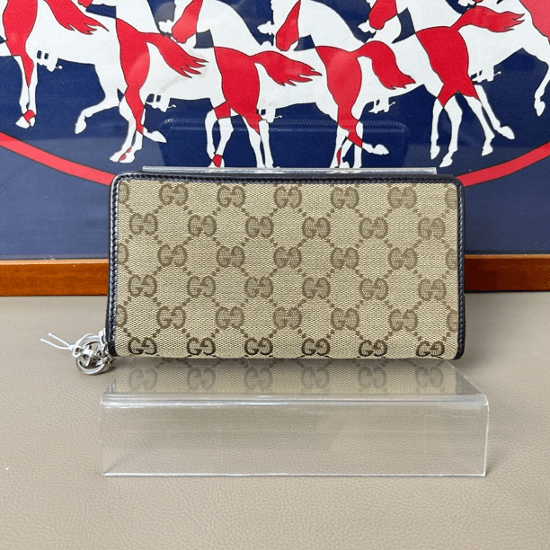 95新 GUCCI/古驰 古驰/Gucci钱包尺寸19.5x2.5x10.5编码: 9070580