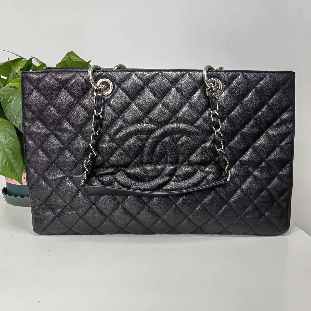 95新 Chanel/香奈儿 Chanel GST 手袋 黑色 40x27 编码：7795299