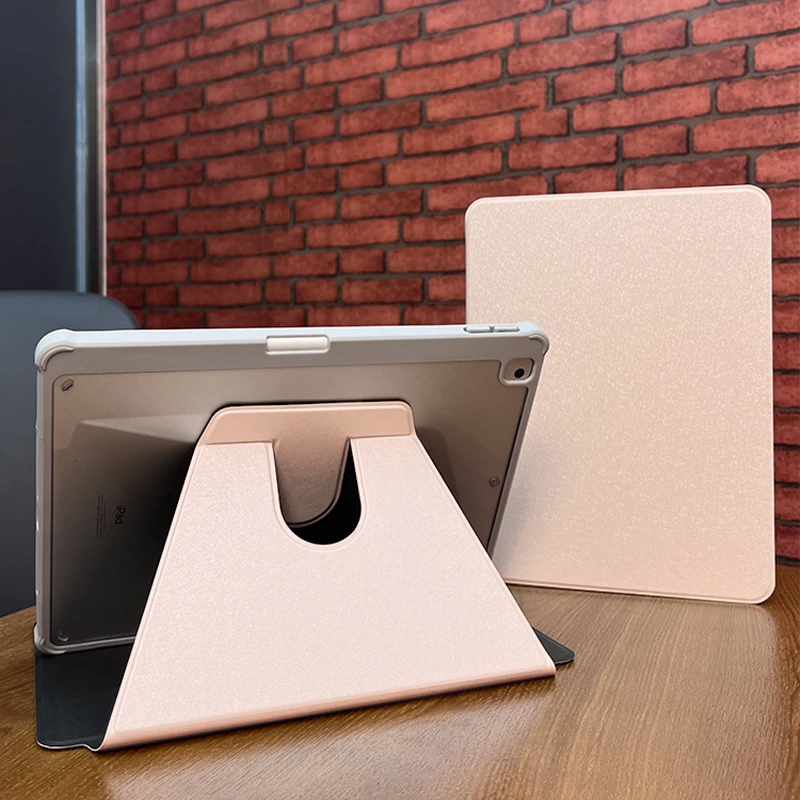 【亚克力旋转纯色】平板保护套华为新款air5防弯ipad2022壳防摔