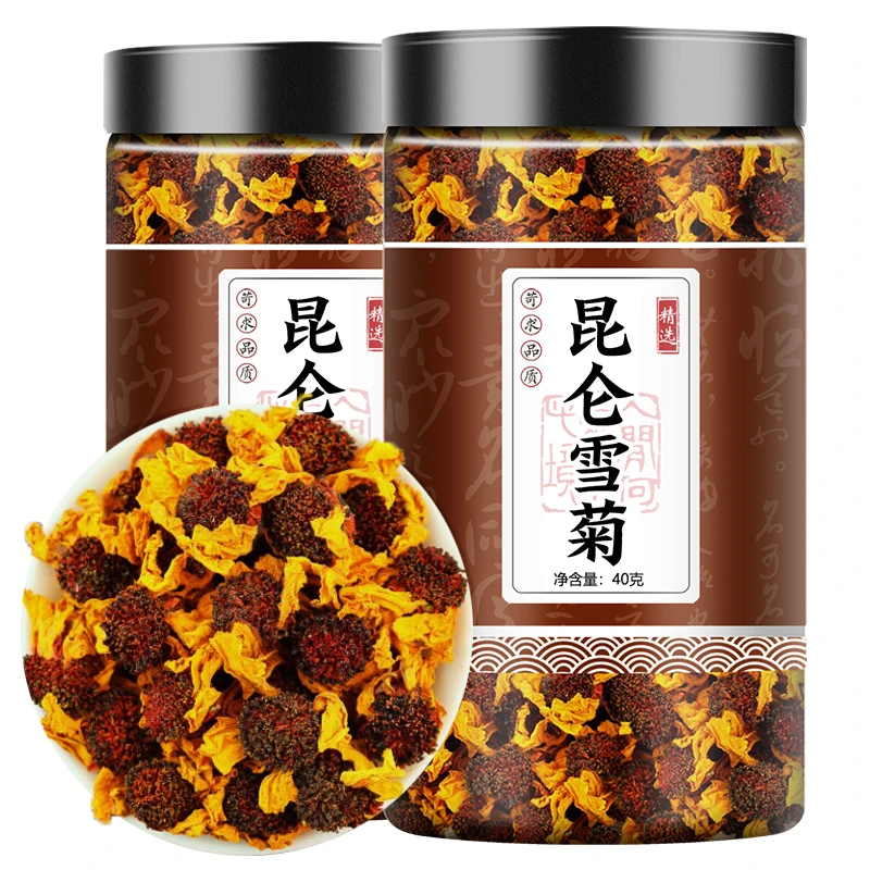 昆仑雪菊非野生特级新疆胎菊天山血菊野菊雪菊花茶头茬饱满可冲泡