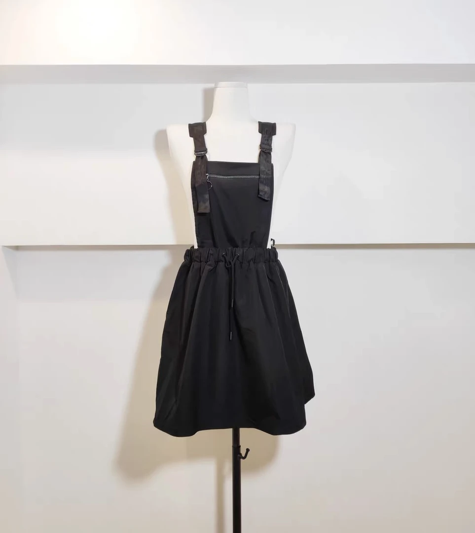 背带可拆卸背带裙