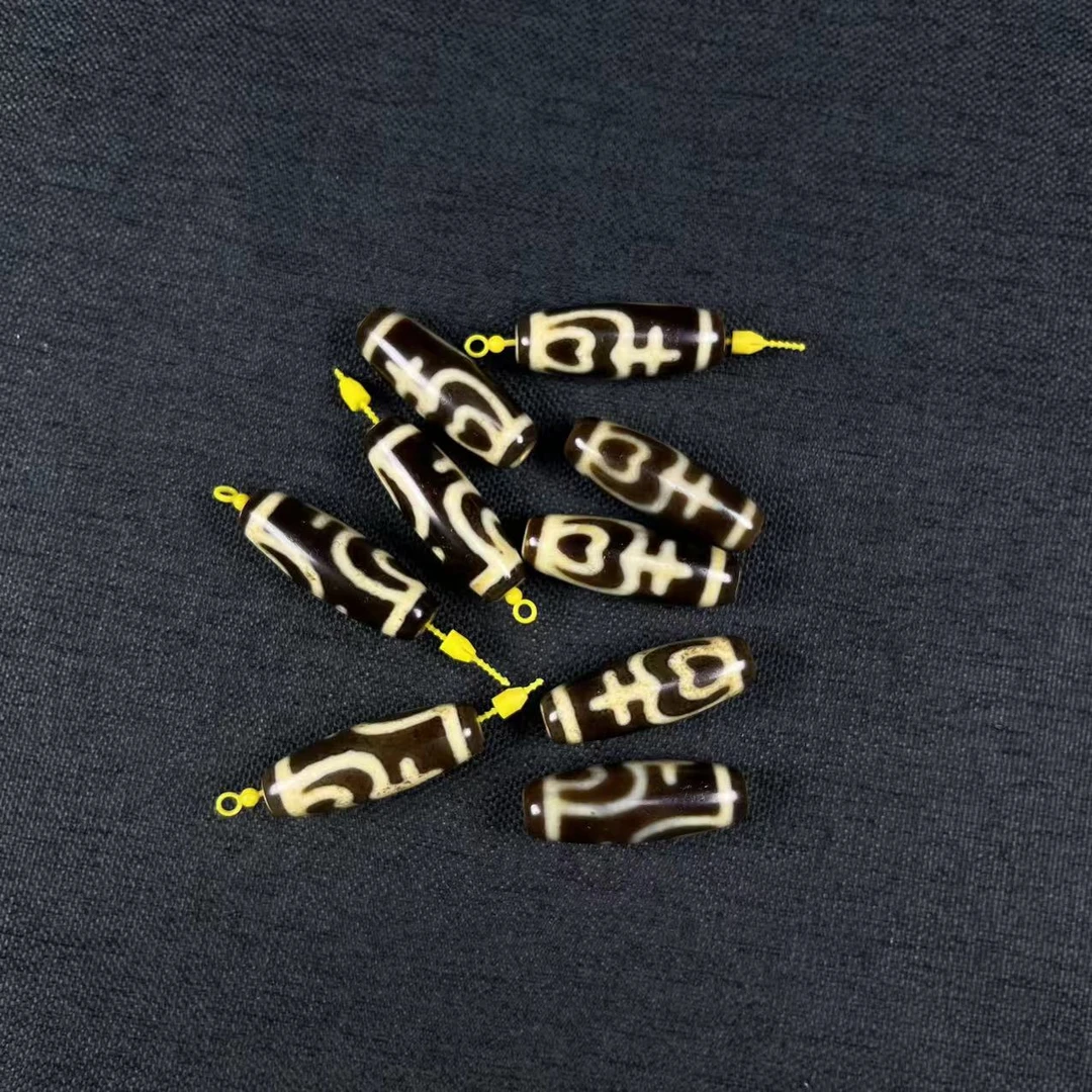 老牙黄色宝瓶玛瑙珠（华林国际甄选）多样性发货