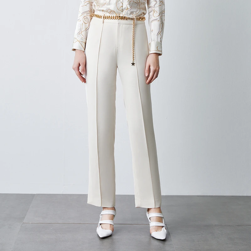 【诗语专属0922】EVA OUXIU/伊华欧秀休闲裤E21AK6147