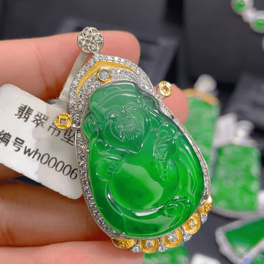 翡翠吊坠(不含链)未镶嵌