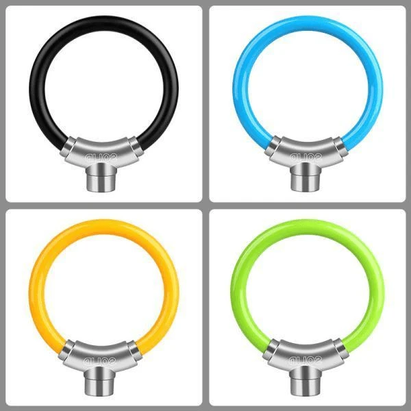 佰宥 山地自行车锁便携式电动踏板摩托车防盗环形锁车锁自行车锁