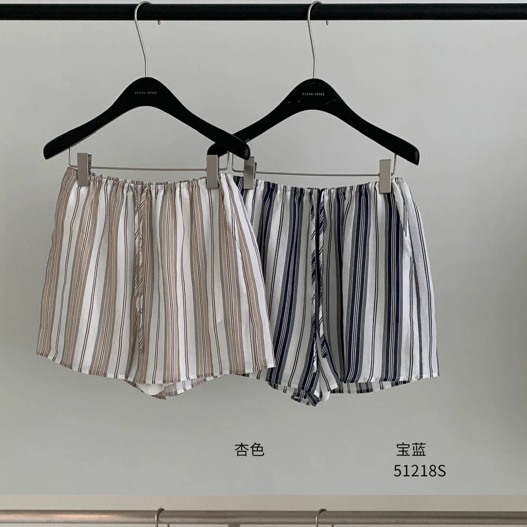 51218条纹短裤夏季百搭