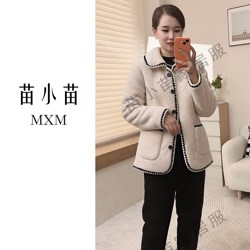 2025冬小香风洋气可外穿三层加厚家居服保暖睡衣冬季加绒女装外套