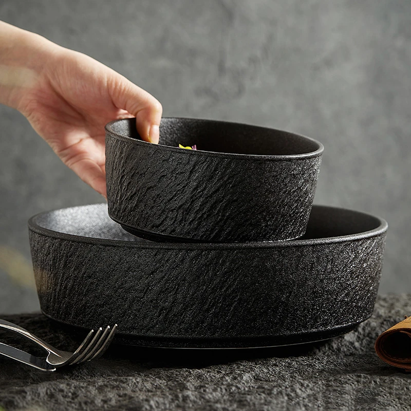 【瓷木汤碗】中式泡面碗家用大号汤碗创意拉面高级感陶瓷盆