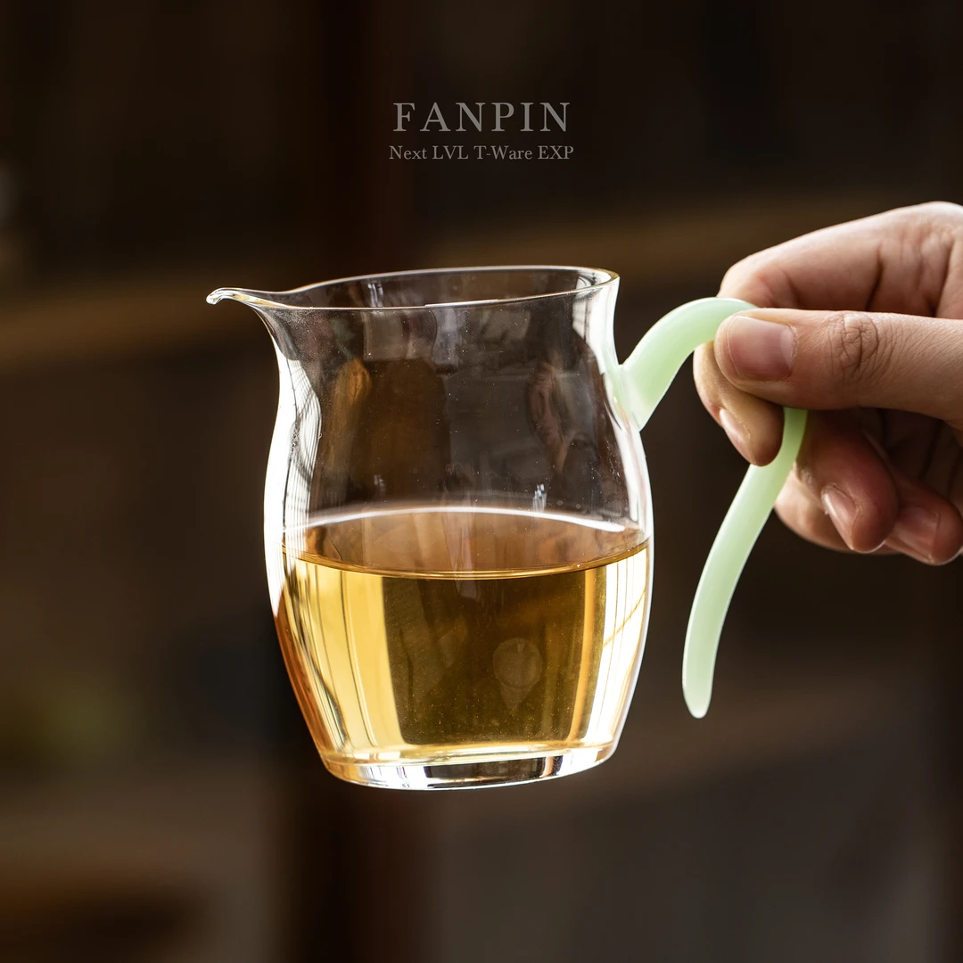 樊品悟道公杯玻璃加厚耐热分茶器高档过滤泡茶茶具倒茶器纯手工