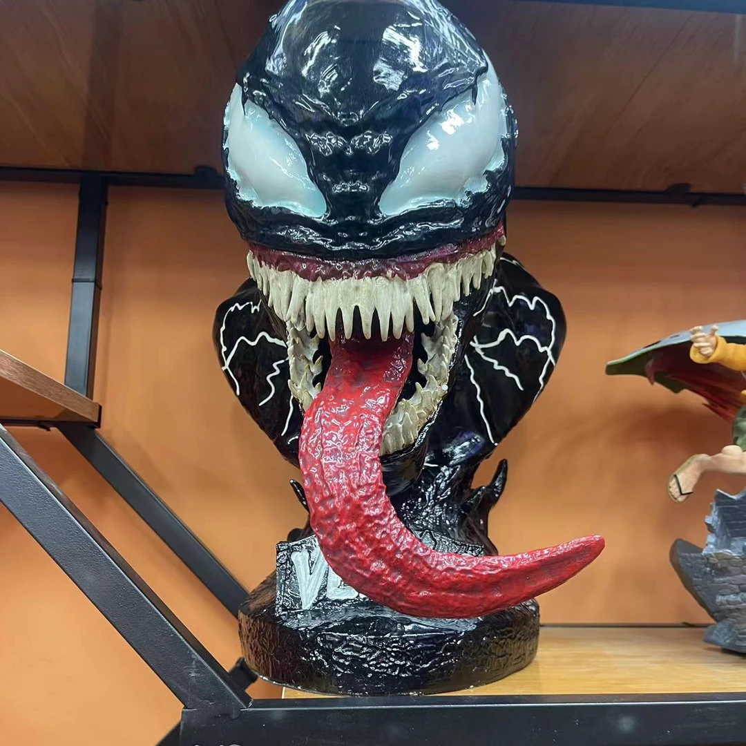 【优质实心】全款现货 毒液半身像 雕像模型手办高约40厘米