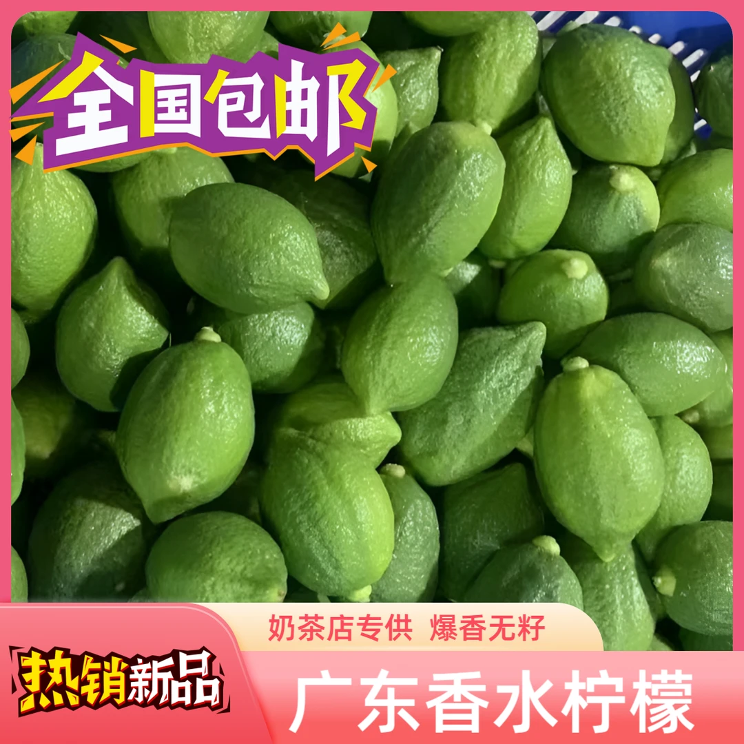 正宗广东香水柠檬奶茶店专用柠檬茶摆摊浓香型爆香型包邮鲜果