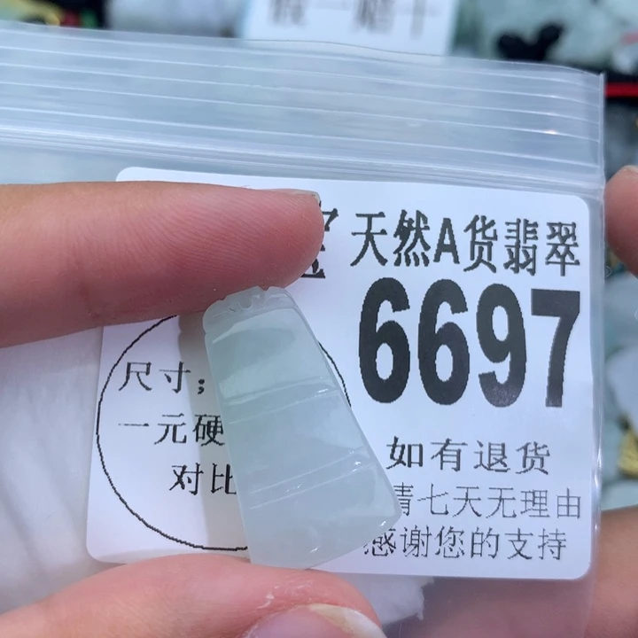 翡翠颈饰未镶嵌6697。