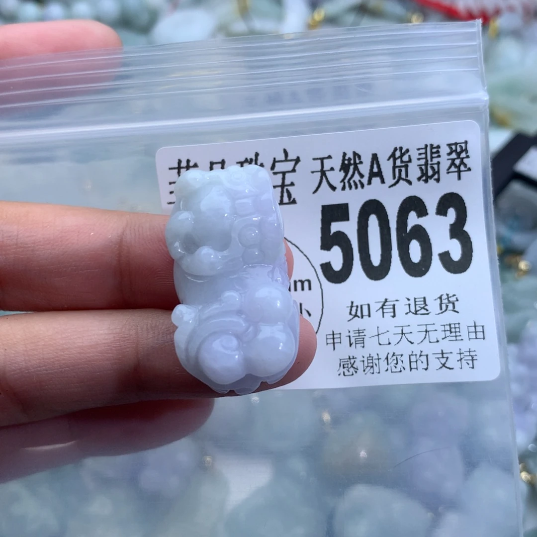 翡翠颈饰未镶嵌5063。
