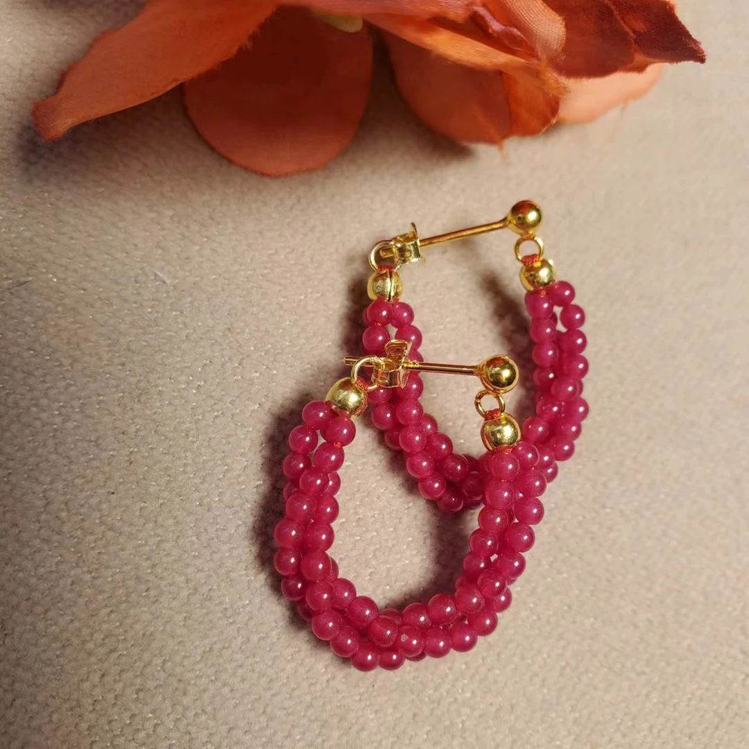 非金属仿水晶耳饰 【赵小姐】C256时尚百搭耳坠