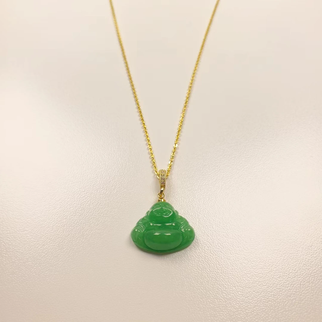 非金属仿水晶项链 J07【赵小姐】轻奢气质款佛公项链