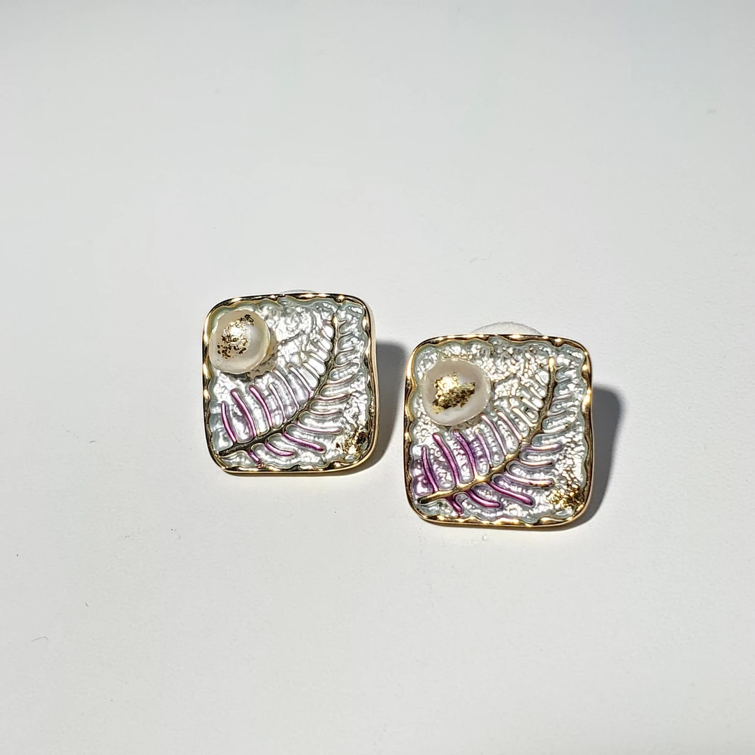 铜合金耳饰 S14【赵小姐】轻奢气质耳饰