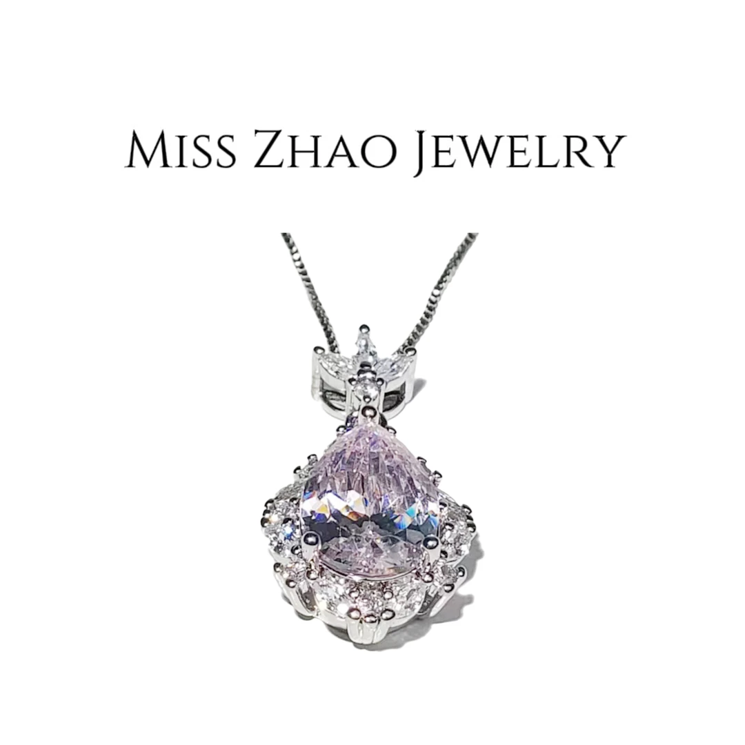 铜合金合成锆石吊坠 L168【赵小姐】铜合金合成锆石吊坠