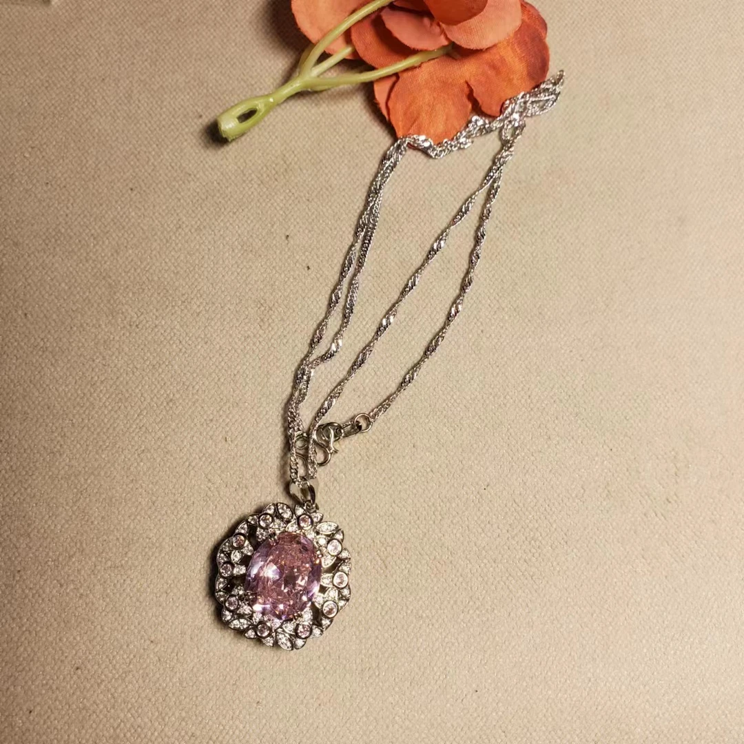 合金仿水晶吊坠 【赵小姐】A223时尚吊坠