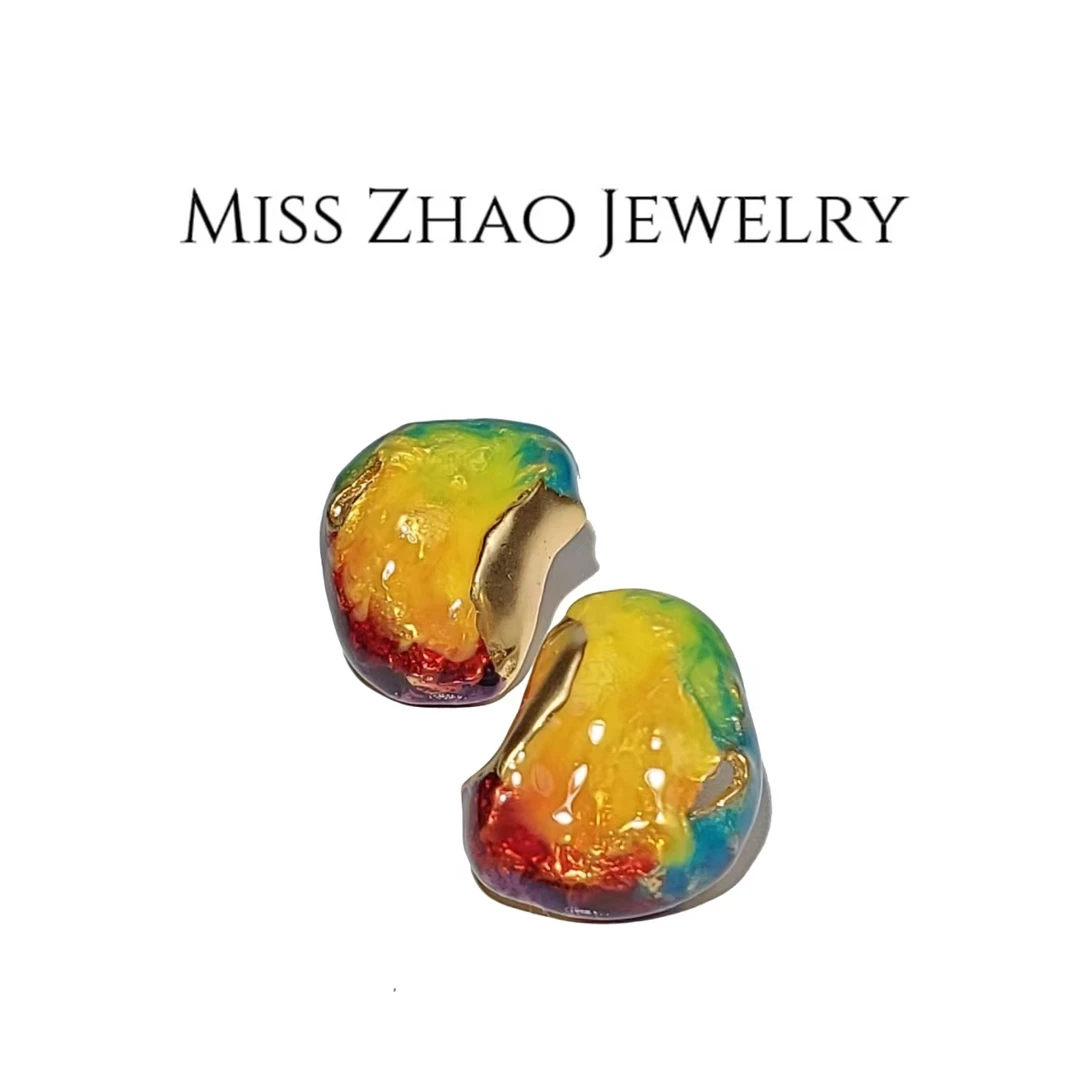 铜合金耳饰 R209【赵小姐】轻奢气质铜合金耳饰