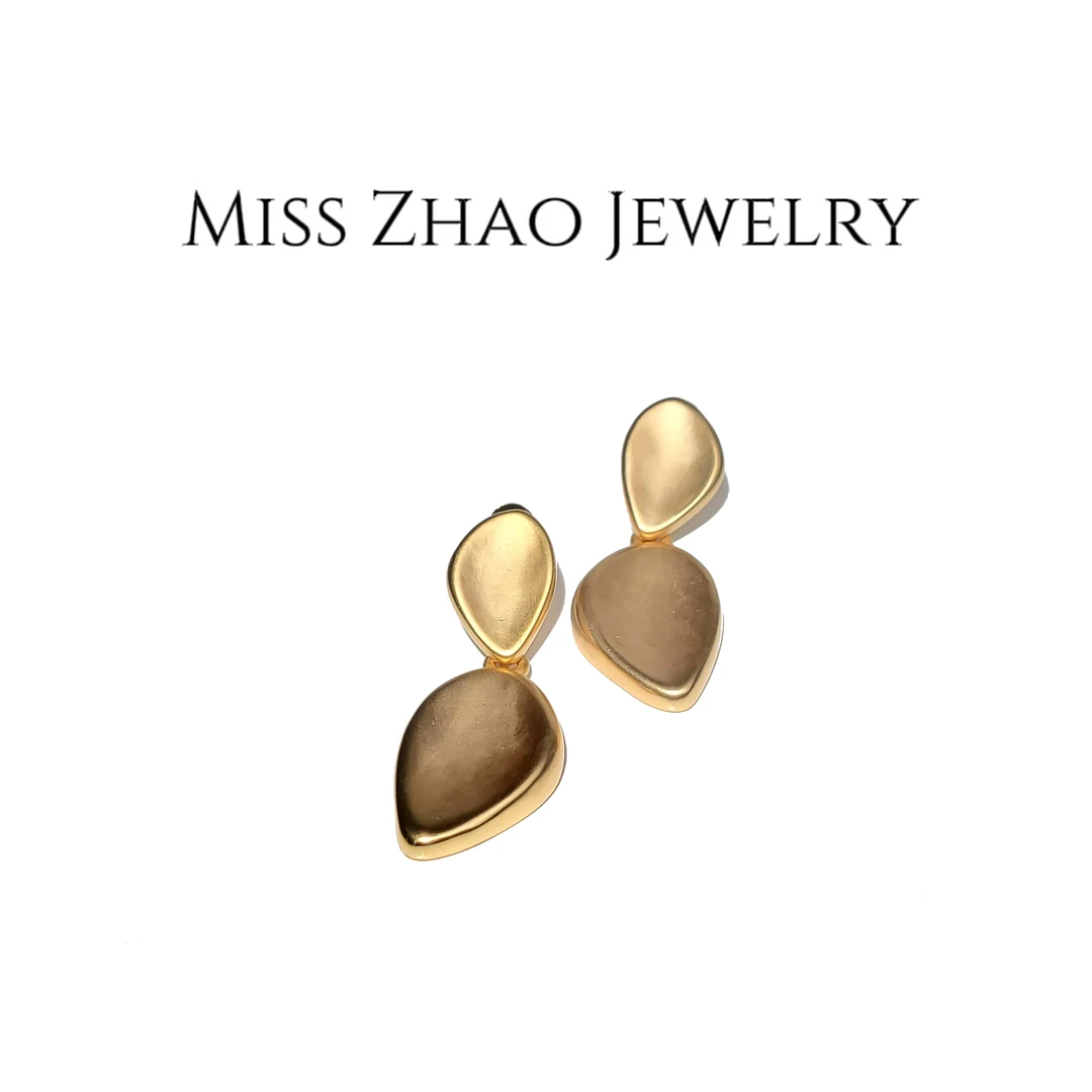 铜合金耳饰 R191【赵小姐】轻奢气质铜合金耳饰