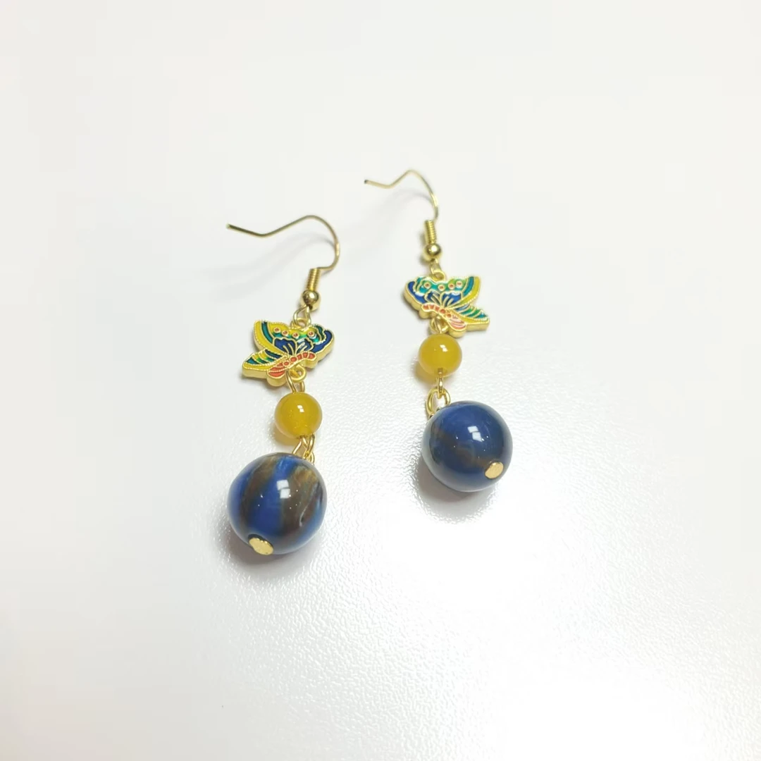 S307百搭猫眼石耳坠