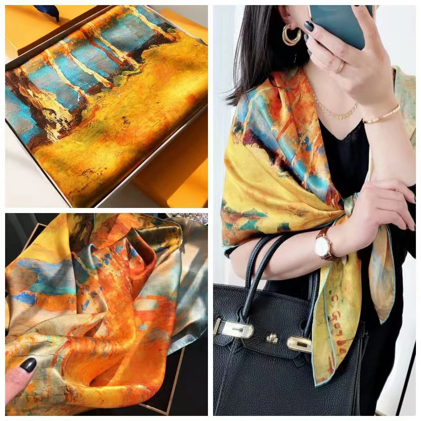 秋秋严选百搭丝巾01