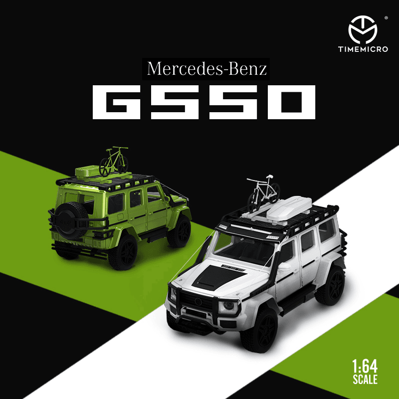 TIME1:64奔驰巴博斯G550仿真合金汽车模型SUV 收藏 摆件