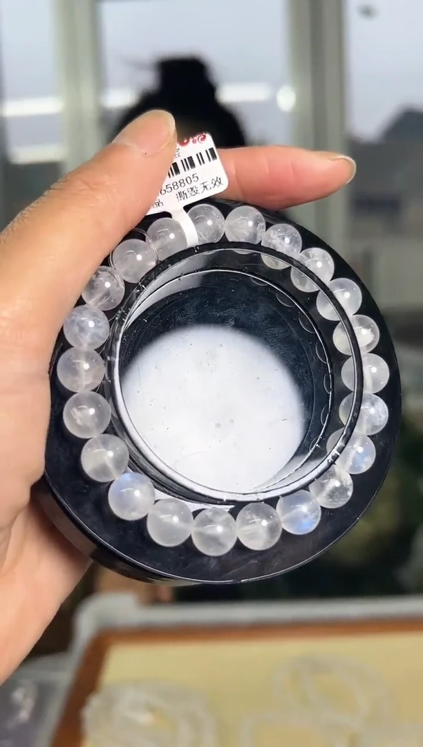 【闪购商品】月光石手链未镶嵌YM982蓝月光手链8+