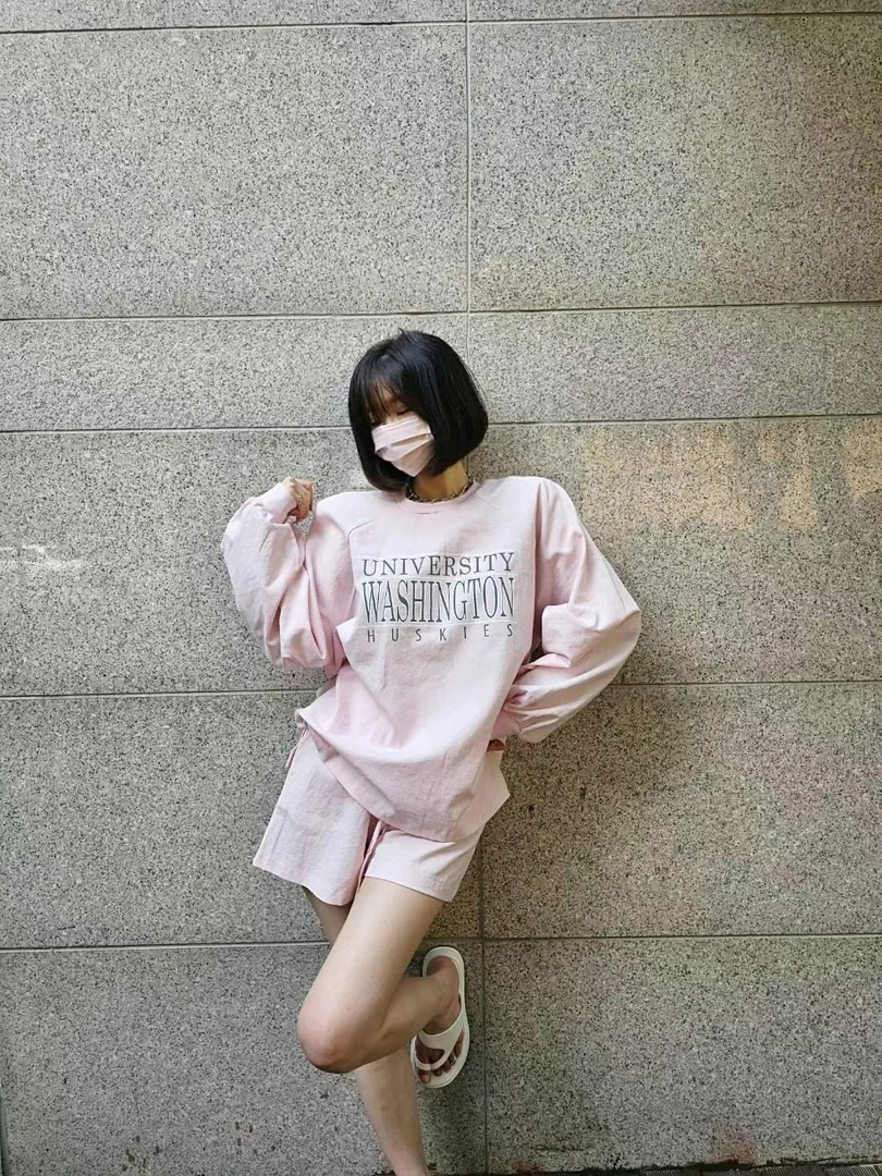 lucky韩国东大门卫衣套装