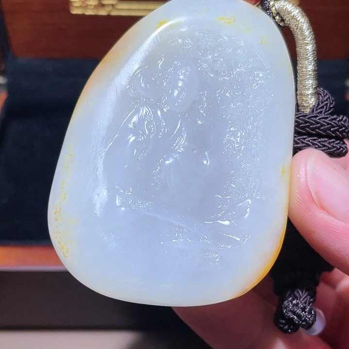 和田玉挂件未镶嵌d 1