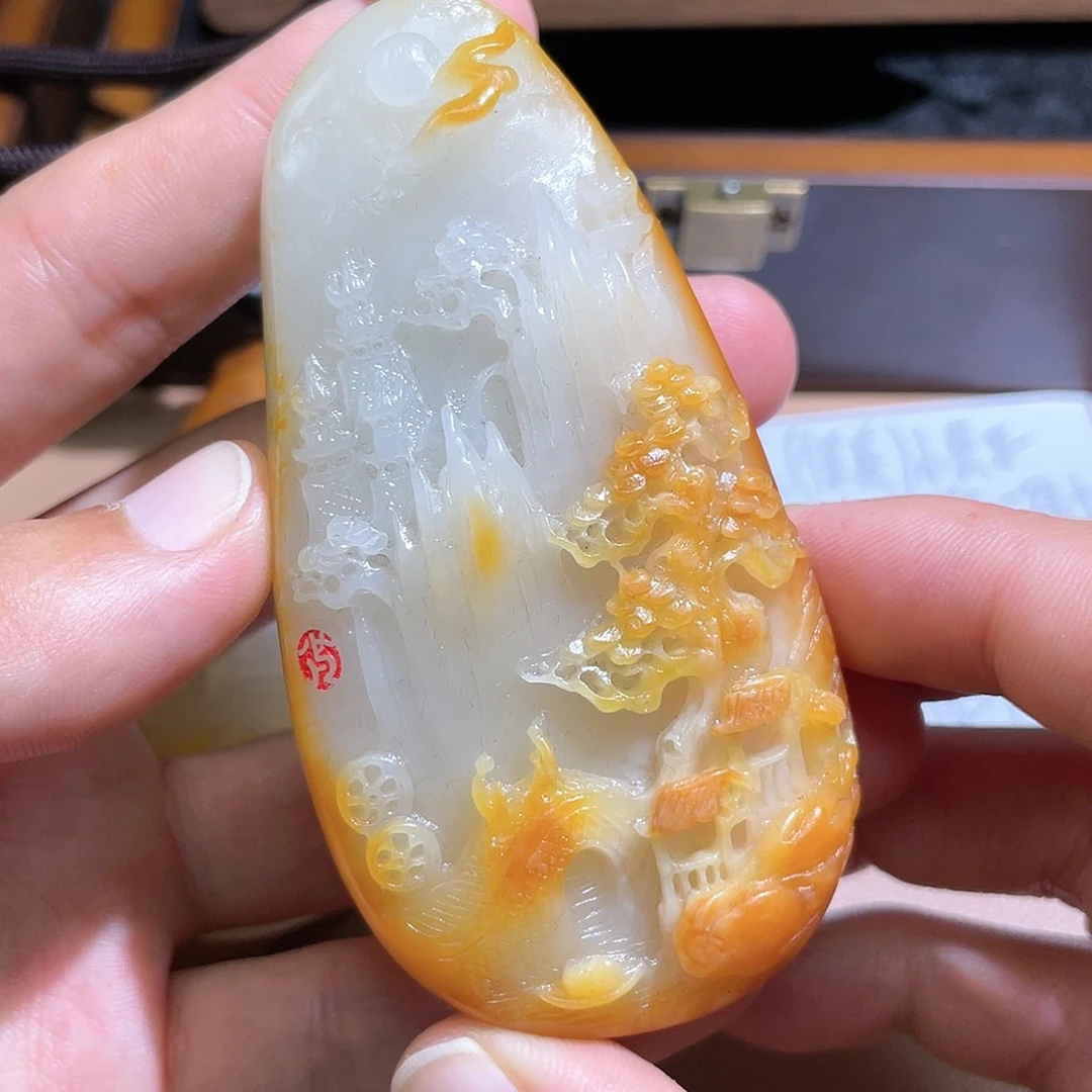 和田玉颈饰未镶嵌A7