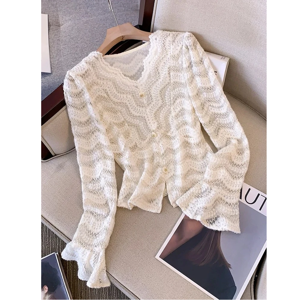 新款秋季时尚休闲显瘦气质设计感减龄上衣89159#【衣长48】