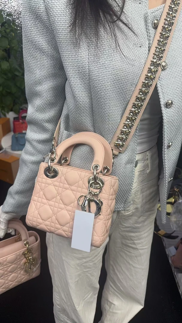 95新 DIOR/迪奥 茉上/迪奥 戴妃三格包