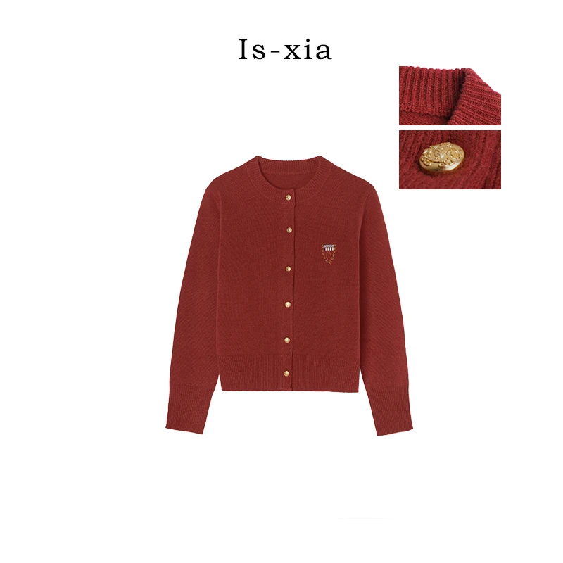 【釉里红】故宫博物院釉里红针织羊毛亲肤叠穿百搭毛衣 时尚秋冬款