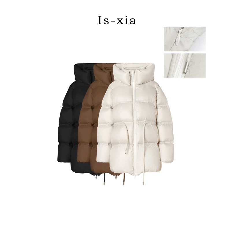 【暮冬2.0】波兰科鲁达显瘦收腰羽绒服加厚连帽时尚系带保暖冬款