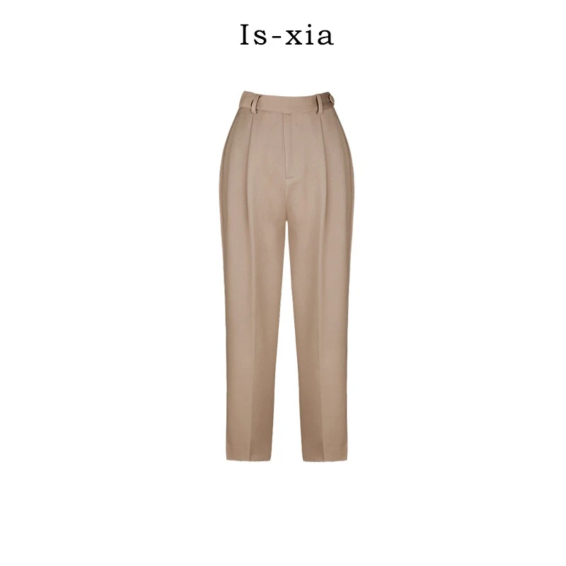 【两穿九分裤】高端精纺面料时尚简约修身神裤西装裤休闲女士高腰