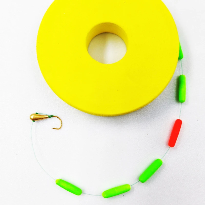 冬季醒目铜头朝天钩大漂豆七星漂线组传统钓草洞鲫鱼海夕大号新款