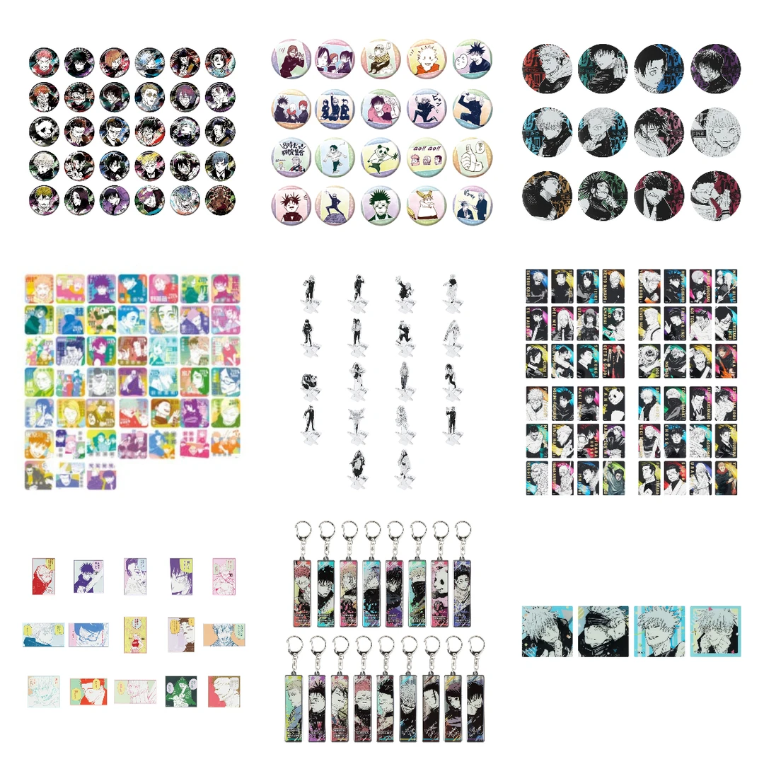 【星澜 】日谷 咒术回战场贩 咒术回战原画展吧唧卡片等 盲盒(代拆)