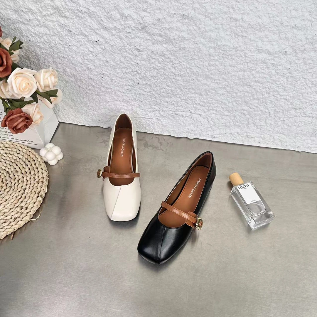 春夏新品经典时尚百搭休闲单鞋女软底气质防滑冷粘工艺2370