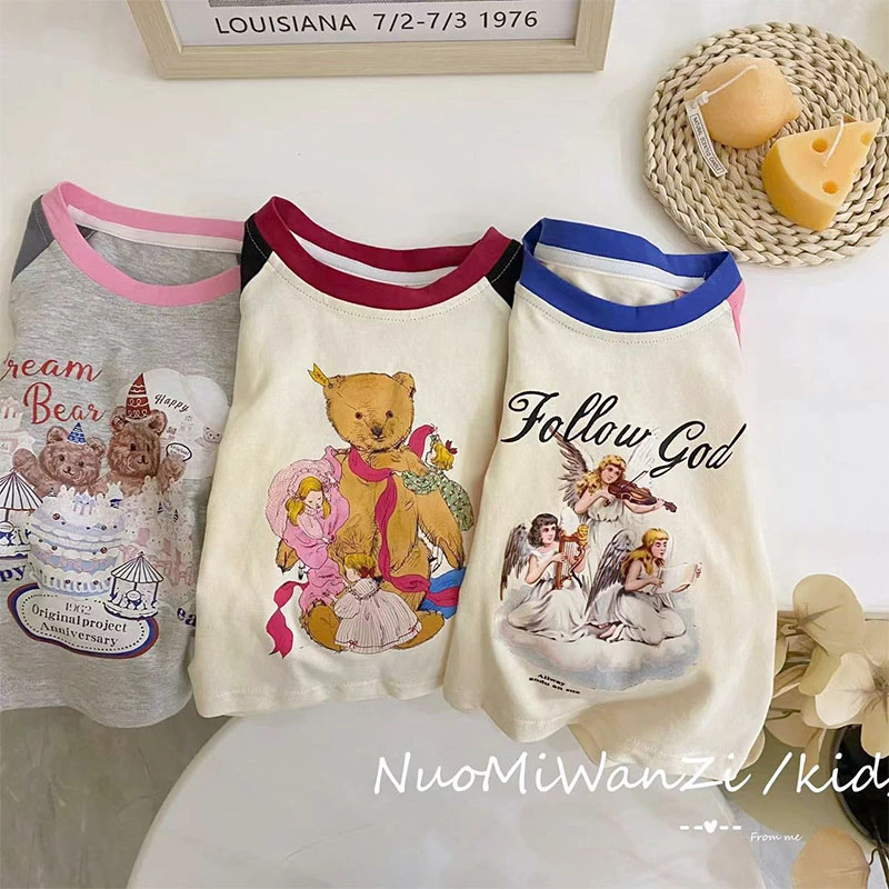 【夏款】儿童夏季韩版插肩袖上衣X Z 鑫鑫（1801-2000）