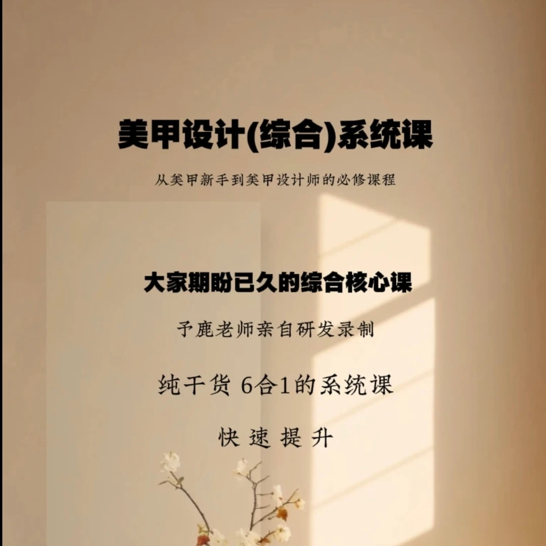美甲设计(综合)系统课