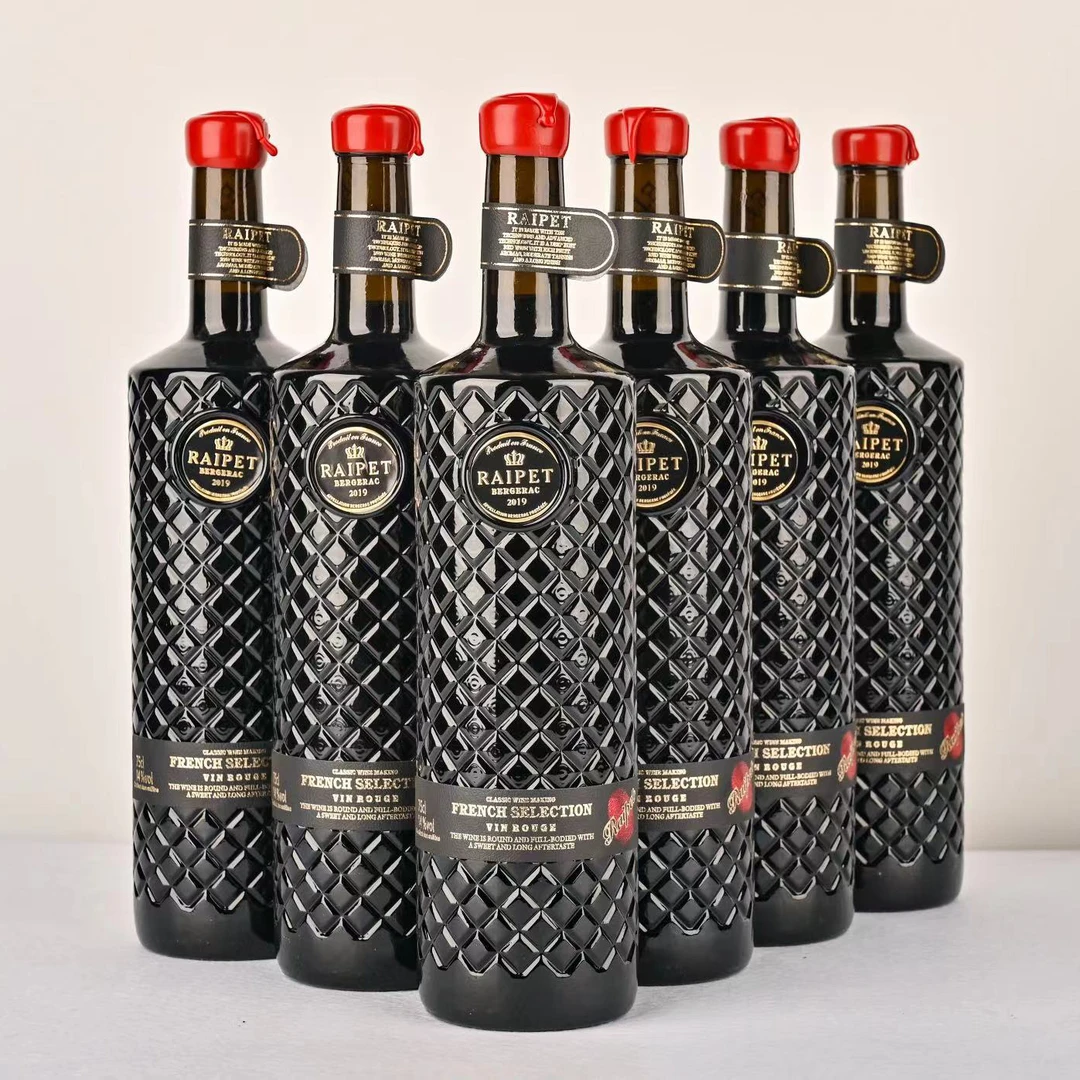 雷帕特干红葡萄酒法国酿造浓郁品质750ml*6瓶礼盒装酒庄直供